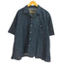 ラングラー Wrangler REGULAR FIT スナップボタン デニム地 開襟シャツ メンズ M