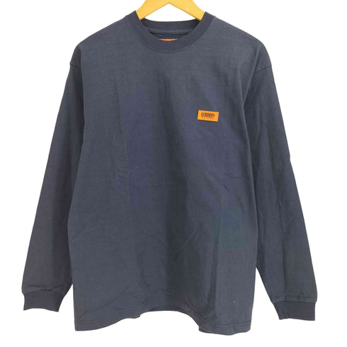 ユニバーサルオーバーオール UNIVERSAL OVERALL ロゴパッチ 長袖Tシャツ メンズ L
