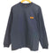 ユニバーサルオーバーオール UNIVERSAL OVERALL ロゴパッチ 長袖Tシャツ メンズ L