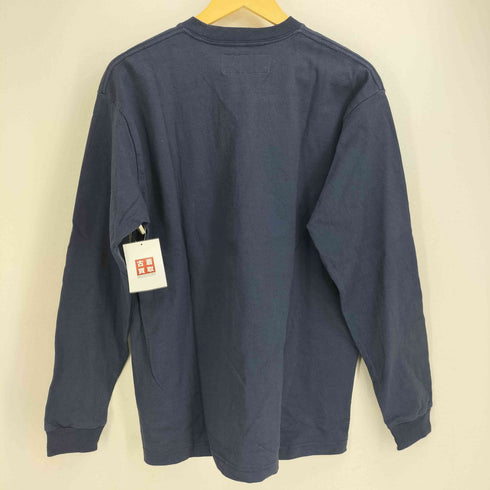 ユニバーサルオーバーオール UNIVERSAL OVERALL ロゴパッチ 長袖Tシャツ メンズ L