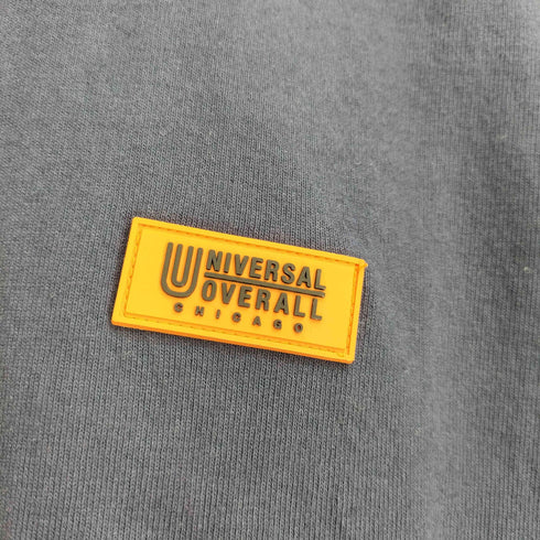 ユニバーサルオーバーオール UNIVERSAL OVERALL ロゴパッチ 長袖Tシャツ メンズ L