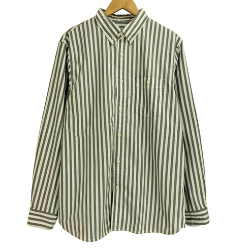 ザノースフェイス THE NORTH FACE NOVELTY QD OXFORD SHIRT ストライプボタンダウンシャツ メンズ XL