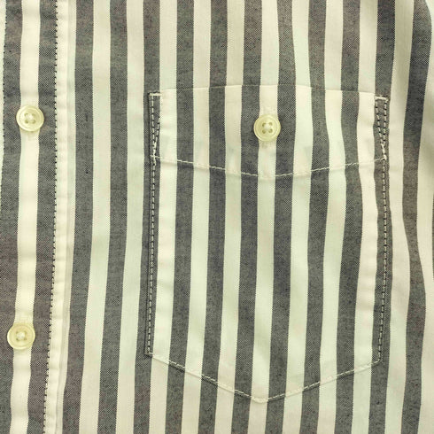 ザノースフェイス THE NORTH FACE NOVELTY QD OXFORD SHIRT ストライプボタンダウンシャツ メンズ XL