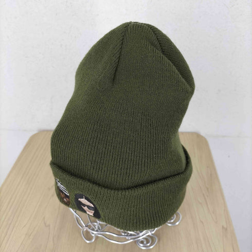 ワールドワイドフェイマス WORLD WIDE FAMOUS 刺繍ニット帽 メンズ