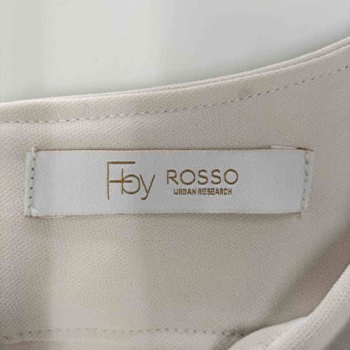 エフバイロッソアーバンリサーチ F by ROSSO URBAN RESEARCH パールボタンスキッパーワンピース レディース JPN:38