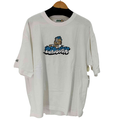 エージェム Agem .kom 猫CAT半袖Tシャツ メンズ FREE
