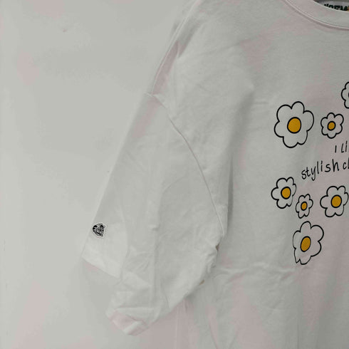 エージェム Agem フラワープリント半袖Tシャツ メンズ FREE