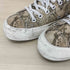 コンバースオールスター CONVERSE ALLSTAR パイソン柄ローカットスニーカー レディース JPN:24.5