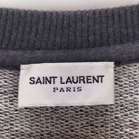 サンローランパリ SAINT LAURENT PARIS ロゴプリントスウェット レディース JPN:L