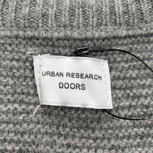 アーバンリサーチドアーズ URBAN RESEARCH DOORS アラン柄バックシャツプルオーバー レディース JPN:M