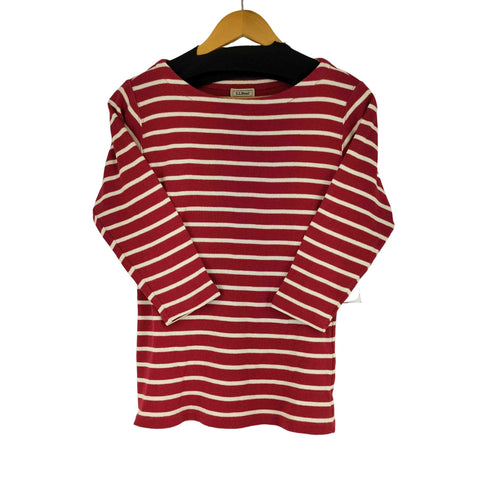 エルエルビーン L.L.Bean ボーダーコットンニット レディース JPN:XS
