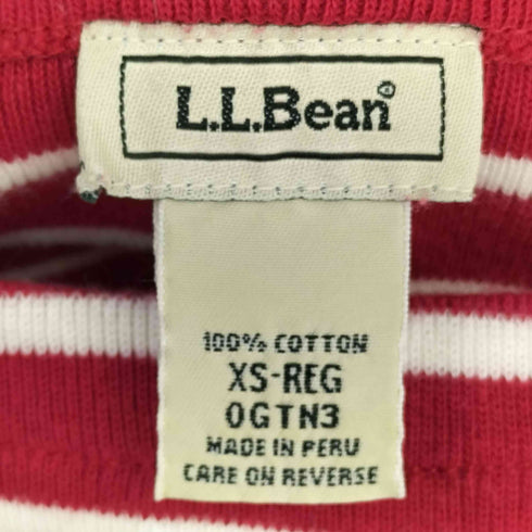 エルエルビーン L.L.Bean ボーダーコットンニット レディース JPN:XS