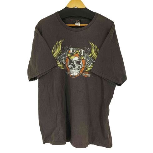 ハーレーダビッドソン HARLEY-DAVIDSON 両面プリントクルーネックTシャツ メンズ JPN:XL