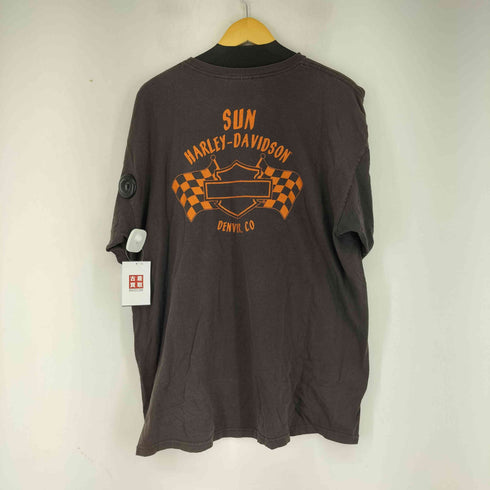 ハーレーダビッドソン HARLEY-DAVIDSON 両面プリントクルーネックTシャツ メンズ JPN:XL
