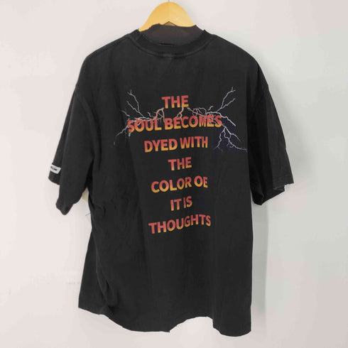 エージェム Agem BLACK AIR 両面プリント S/S Tシャツ メンズ JPN:L