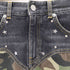 サンローランパリ SAINT LAURENT PARIS Camo Print Studded Denim Skirt レディース 26