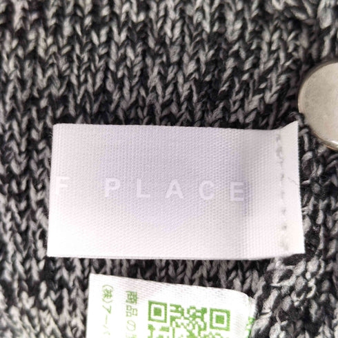 センスオブプレイス SENSE OF PLACE ニットショートジャケット レディース ONE SIZE