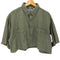 エルエルビーン L.L.Bean リメイク クロップド ボタンダウン S/S ダンガリーシャツ メンズ import:L