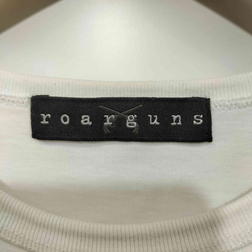 ロアーローガンス roar roarguns PEACE OUT プリント ラインストーン S/S Tシャツ レディース 3