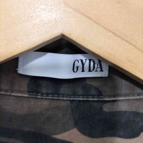 ジェイダ GYDA カモ柄 フラップポケット L/S シャツ レディース FREE
