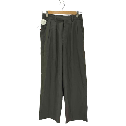 ウィム バイ リドム WYM LIDNM HIGH TWISTED GABA WIDE TUCK SLACKS メンズ JPN:S