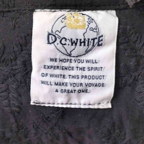 D.C.WHITE INDIAN CLERK SHIRTS Embroidery メンズ JPN:M