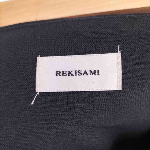 レキサミ REKISAMI ドローストリング リング ワイドスラックス レディース JPN:2
