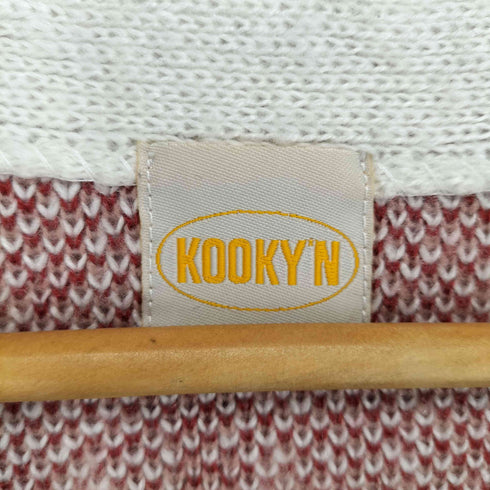 KOOKY'N アクリルニット デザインカーディガン select メンズ FREE
