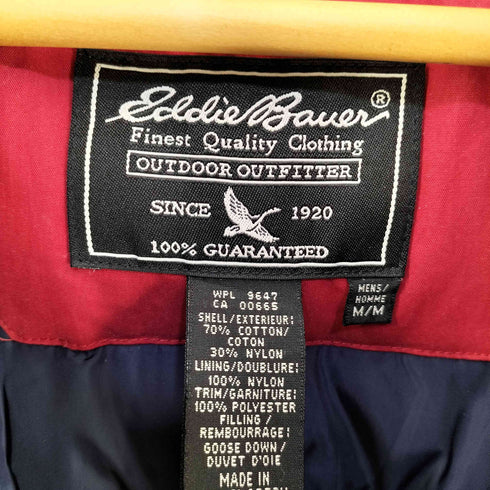 エディーバウアー Eddie Bauer グースダウンジャケット メンズ import:M