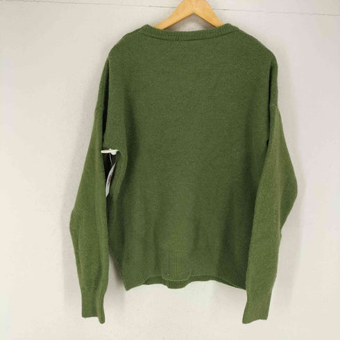 フック HOOK ベアープリントクルーネックニット メンズ JPN:XL