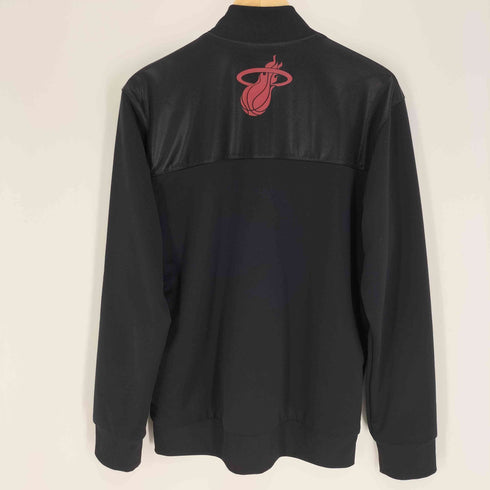 アディダス adidas MIAMI HEAT マイアミヒーツ NBA バスケ ジップアップ ウォームアップ ウェア メンズ JPN:L