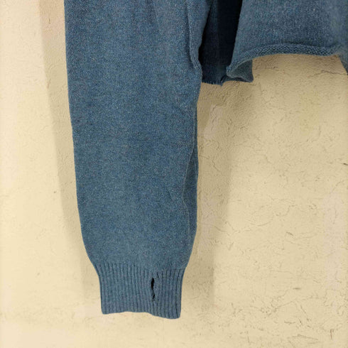 ノーティカ NAUTICA ロゴ刺繍 ハーフジップニット メンズ import:XL