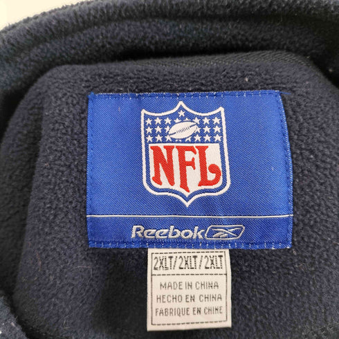 チームアパレル NFL TEAM APPAREL チームロゴ刺繍フリースハーフジップジャケット メンズ 2XL