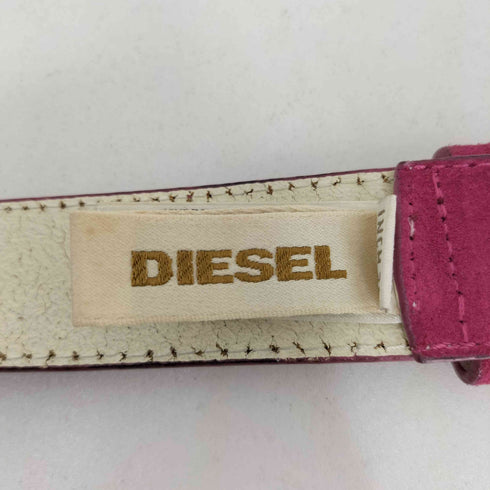 ディーゼル DIESEL スウェード ベルト メンズ