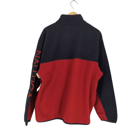 ノーティカ NAUTICA アームロゴ刺繍ハーフジップジャケット メンズ JPN:XL