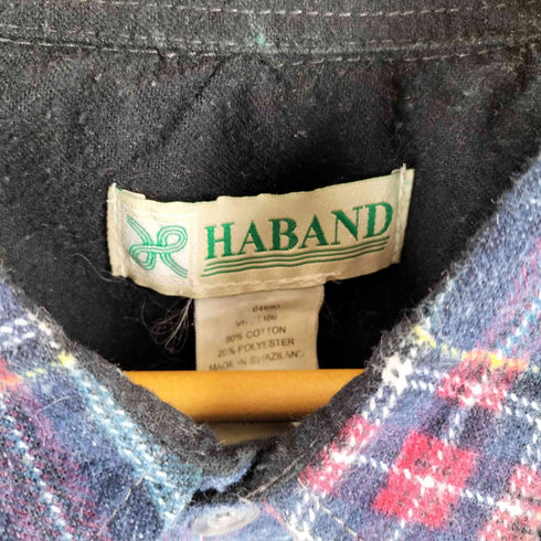 ハバンド HABAND 90s 2ポケットネルシャツ メンズ JPN:L