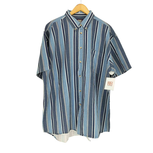 フェイデッドグローリー FADED GLORY ストライプオックスフォードシャツ メンズ JPN:XL