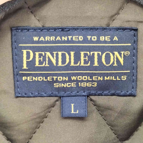 ペンドルトン PENDLETON Logger Blouson 中綿 オンブレチェックジャケット メンズ JPN:L