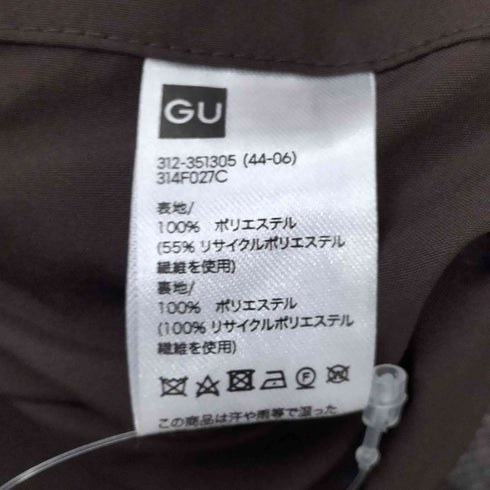 ジーユー GU ステンカラーコート メンズ L
