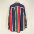 ノーティカ NAUTICA 90s マルチカラーストライプオックスフォードシャツ メンズ JPN:L