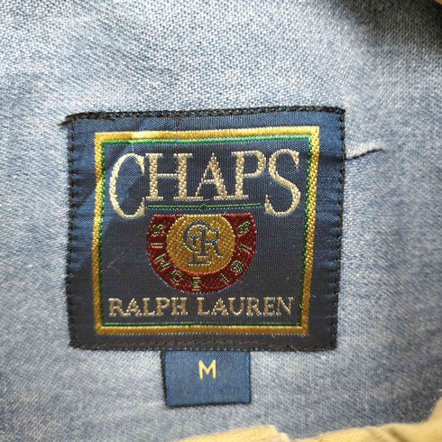 チャップスラルフローレン CHAPS RALPH LAUREN ロゴ刺繍オックスフォードシャツ メンズ JPN:M