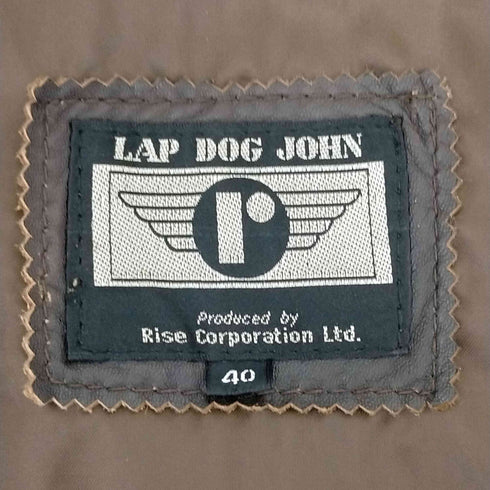 LAP DOG JOHN フリンジベスト レザー メンズ 40