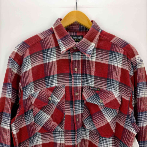ラングラー Wrangler TRAIL チェックネルシャツ メンズ JPN:M