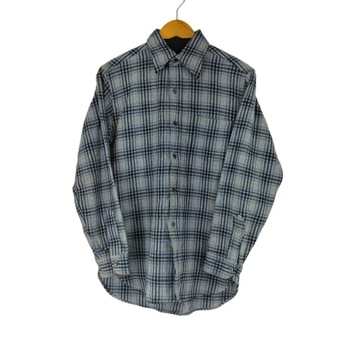 ペンドルトン PENDLETON 70S USA製 チェック L/S ウールシャツ メンズ import:M