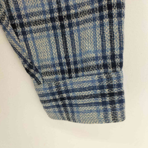 ペンドルトン PENDLETON 70S USA製 チェック L/S ウールシャツ メンズ import:M