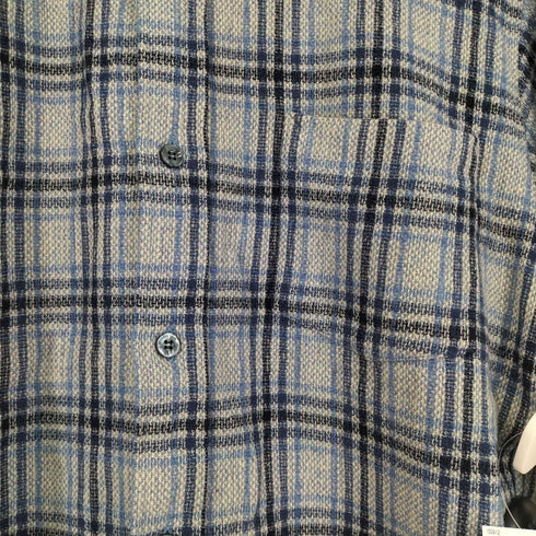 ペンドルトン PENDLETON 70S USA製 チェック L/S ウールシャツ メンズ import:M