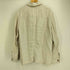 ザラ ZARA リネン カバーオールジャケット メンズ import:M