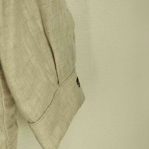 ザラ ZARA リネン カバーオールジャケット メンズ import:M