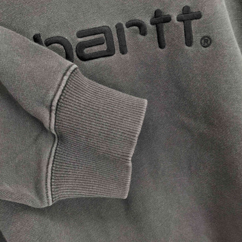 カーハート Carhartt 後染め フロントロゴ刺繍スウェット メンズ JPN:L