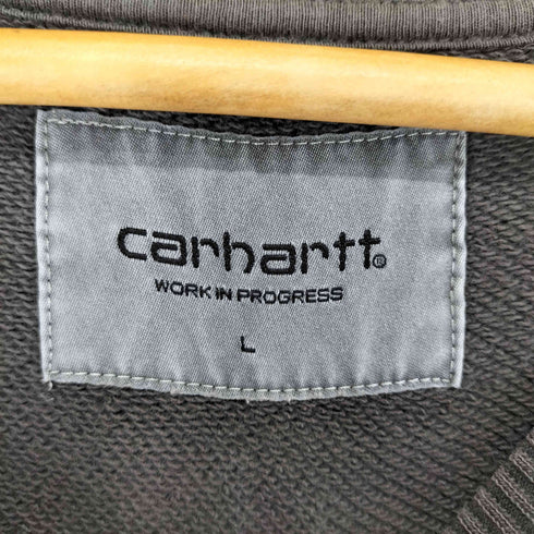 カーハート Carhartt 後染め フロントロゴ刺繍スウェット メンズ JPN:L